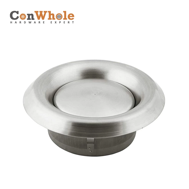 Stainless Steel Vents Round Adjustable Wall Ventilation Cover Vents for HVAC