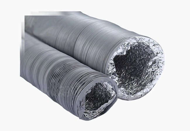 Air Conditioner PVC Flexible Pipe 4 Inch PVC Flexible Conduit Vent Duct